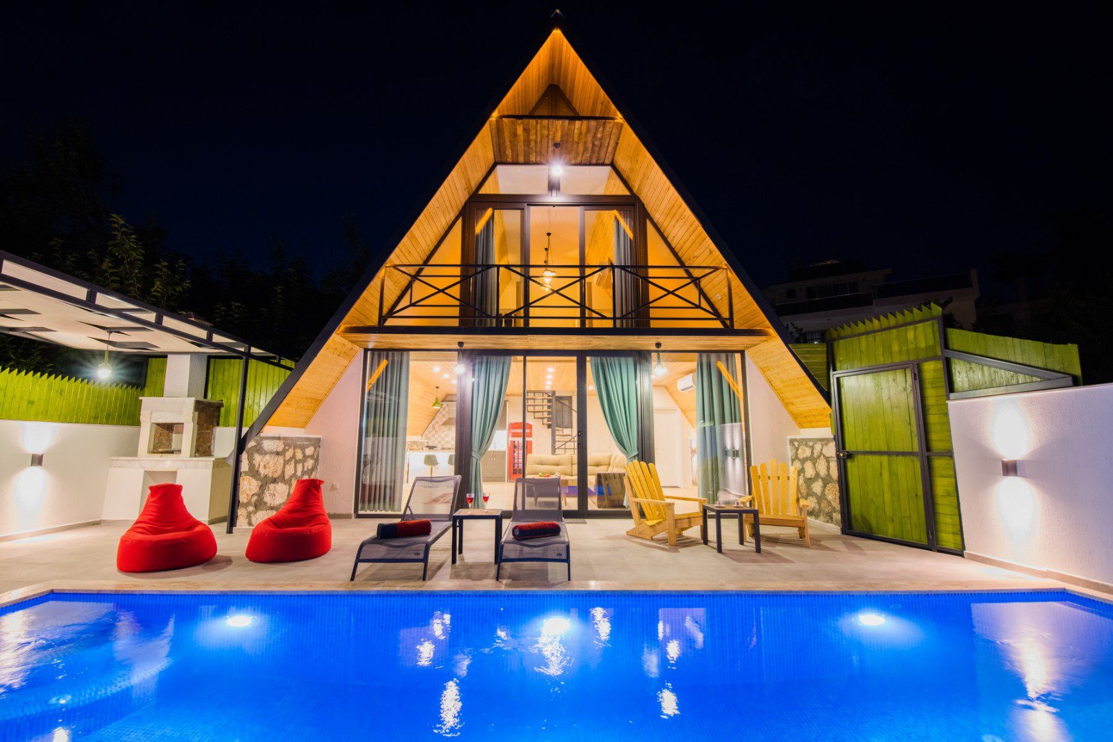 Villa Bolivya Bungalov Villa Jakuzili Kiralık Balayı Villası