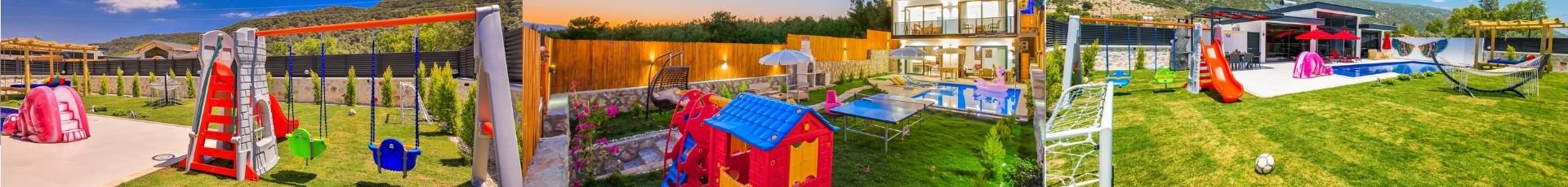 Çocuk Oyun Alanı Olan Villalar