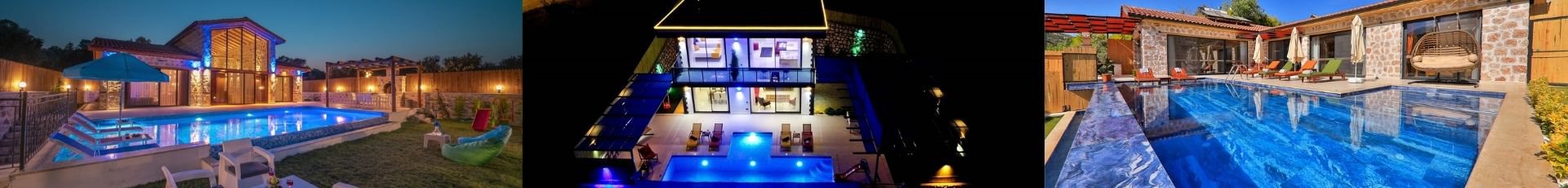 Havuzu Gözükmeyen Villalar