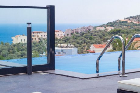 Villa Elit Deniz Manzaralı Jakuzili Kiralık Villa