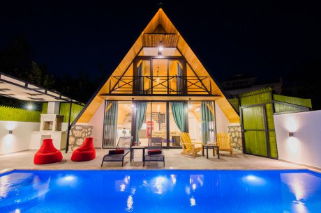 Villa Bolivya Bungalov Villa Jakuzili Kiralık Balayı Villası