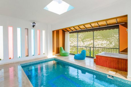 Villa Dimare Isıtmalı Havuz Jakuzili Kiralık Balayı Villasi