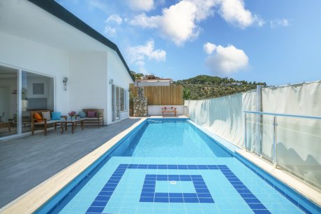 Villa Pandora Akbel Doğa ve Deniz Manzaralı Merkezi Kiralık Yazlık Villa