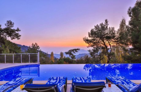 Villa Swiss Doğa İçinde Jakuzili Kiralık Balayı Villası